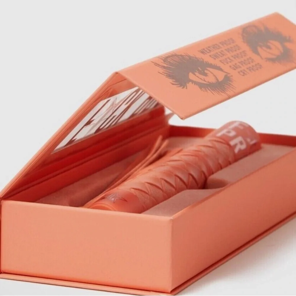 JEFFREE STAR COSMETICS CORAL F*ck Proof MASCARA PRICKED Orange-Pink COSPLAY NEW!